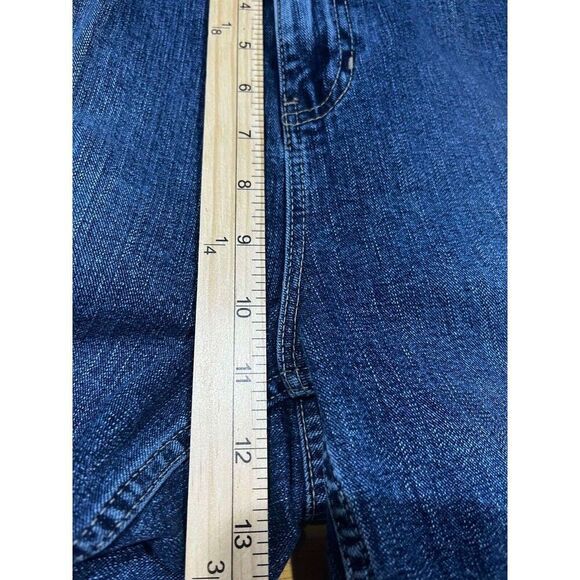 Tommy Hilfiger Jeans Womens Size 14 High Rise Straight Cropped Denim VTG Y2K - Picture 6 of 8